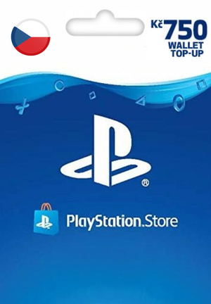 PSN Card 750 CZK | Playstation Network Czech Republic_