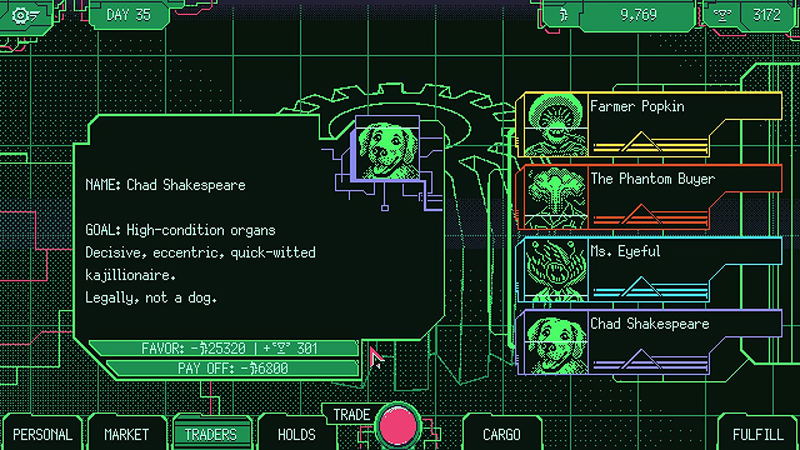 Space Warlord Organ Trading Simulator image 5