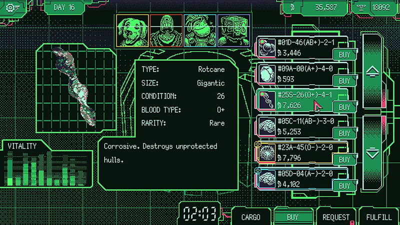 Space Warlord Organ Trading Simulator image 6