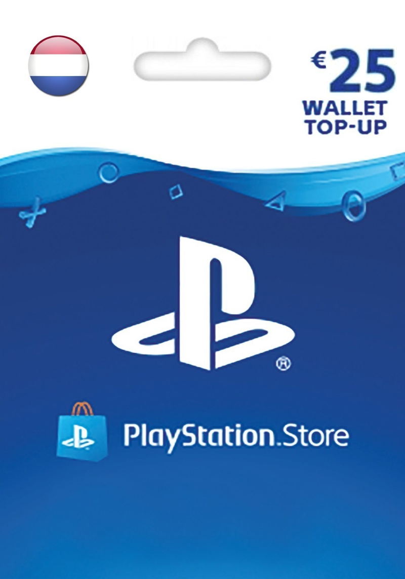 PSN Card 25 EUR | Playstation Network Netherlands <span class="ext ext_digital">digital</span> image 1