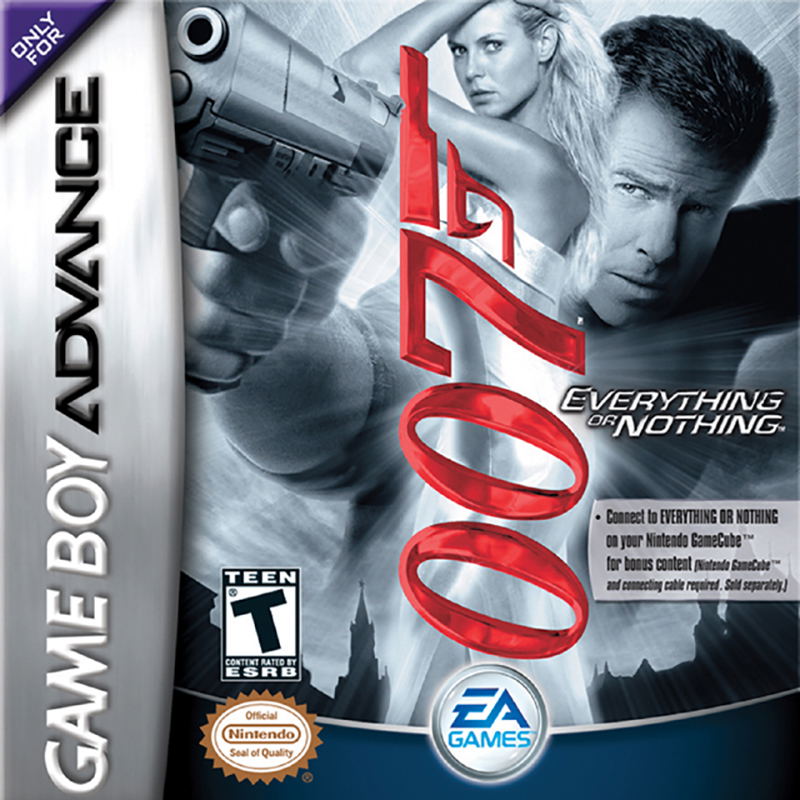 007: Everything or Nothing 対応 Game Boy Advance
