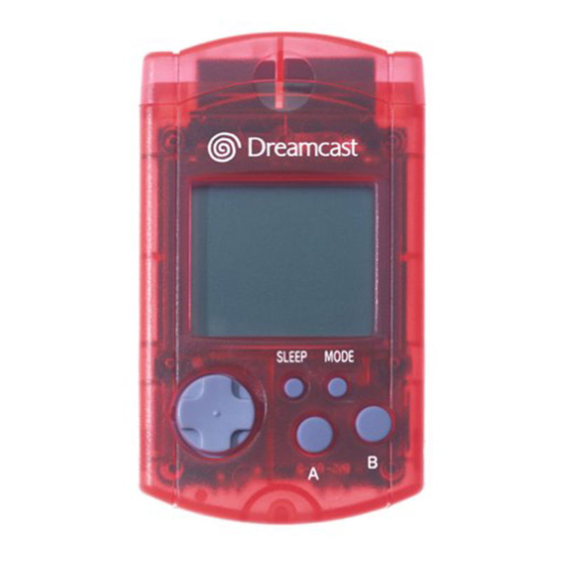 Dreamcast Visual Memory Unit (Red) for Dreamcast