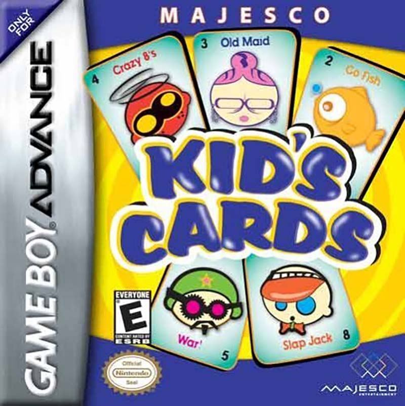 Majesco Kid's Cards for Game Boy Advance
