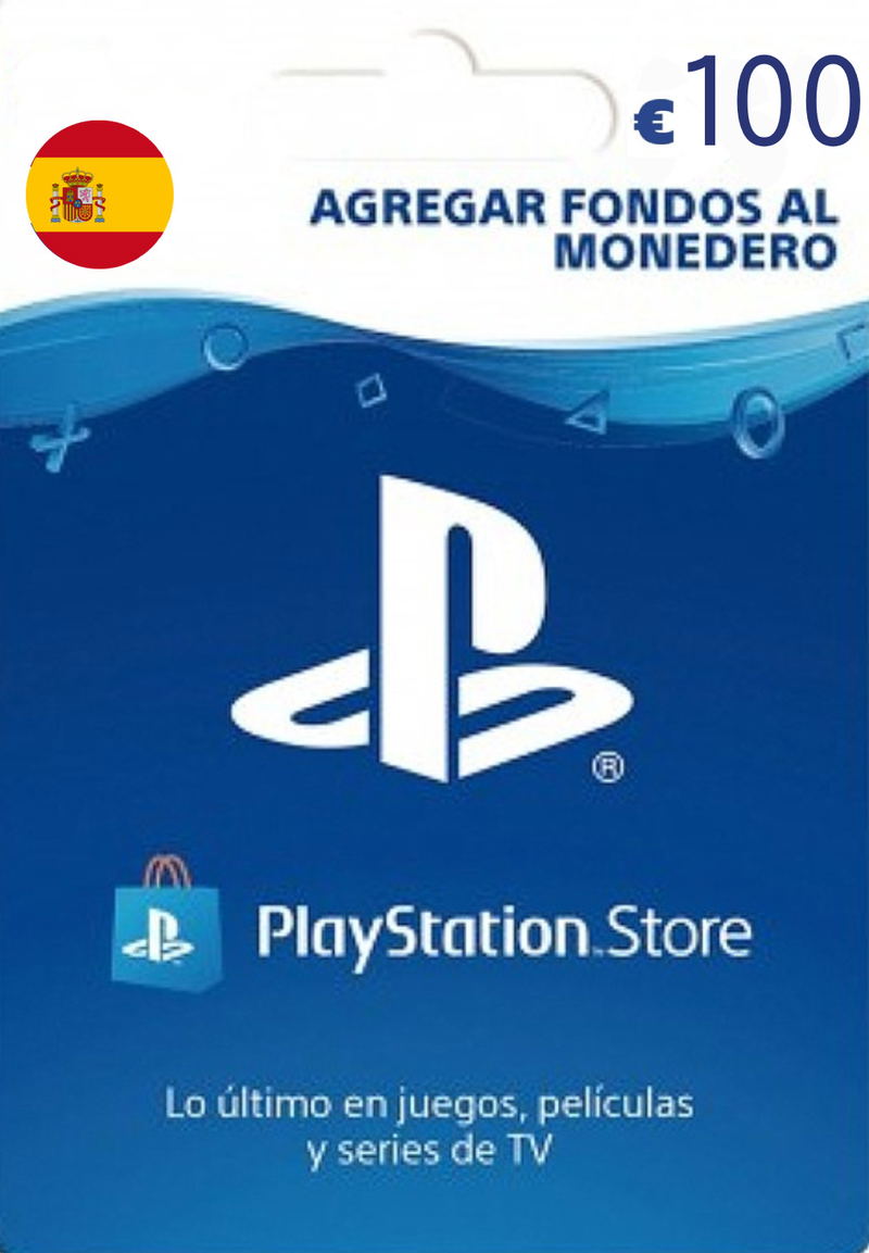 PSN Card 100 EUR | Playstation Network Spain digital for PS4, PSVR, PS4  Pro, PS5, PS5 Pro, PS5