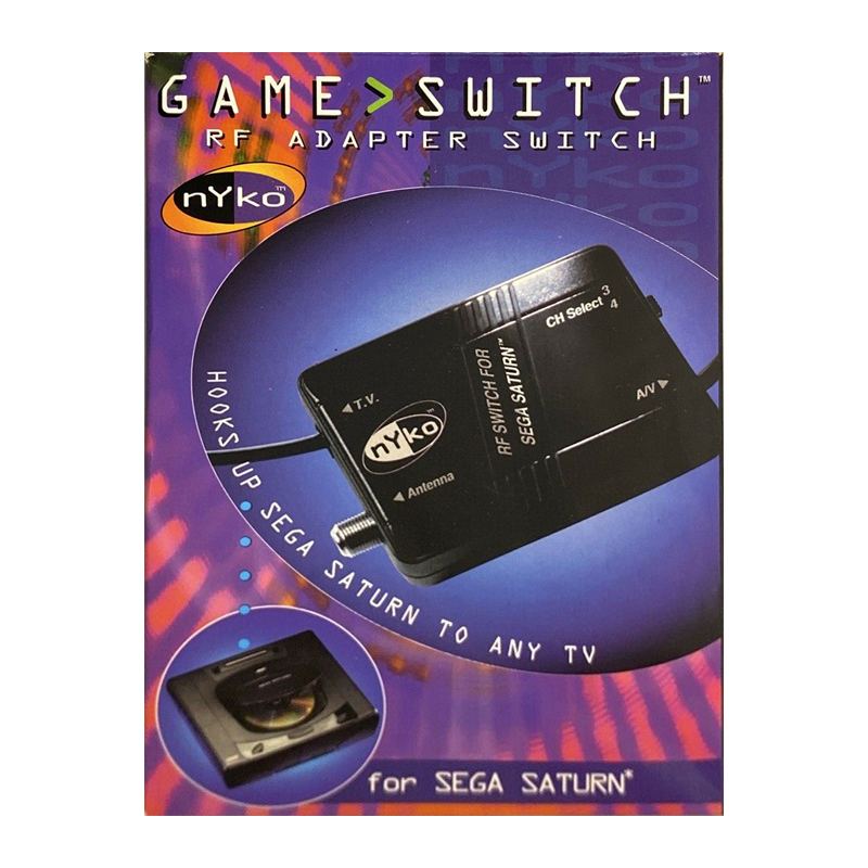 RF Adapter Switch for Sega Saturn for Sega Saturn - Bitcoin 