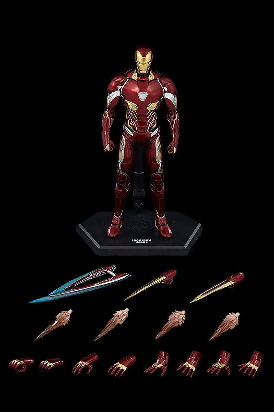 The Infinity Saga 1/12 Scale Pre-Painted Action Figure: DLX Iron Man Mark 50 image 11