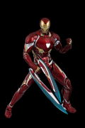 The Infinity Saga 1/12 Scale Pre-Painted Action Figure: DLX Iron Man Mark 50 thumbnail 5