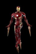 The Infinity Saga 1/12 Scale Pre-Painted Action Figure: DLX Iron Man Mark 50 thumbnail 8