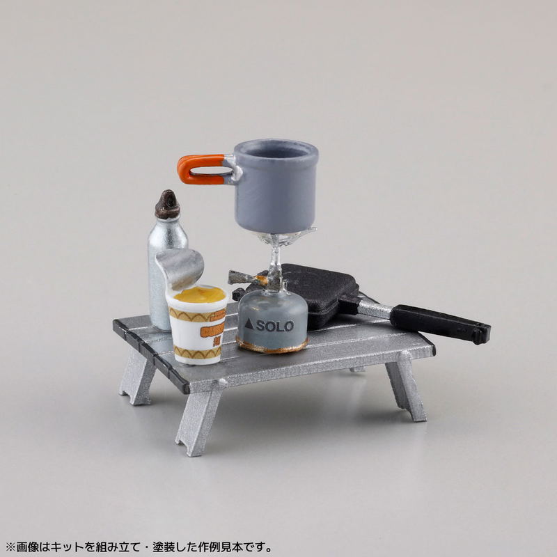 ARTPLA Yuru Camp 1/24 Scale Plastic Model Kit Box Ver. (Set of 6 Packs) image 11