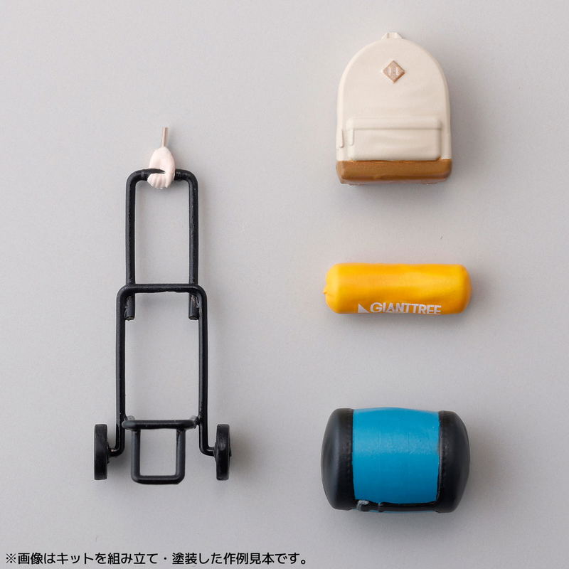 ARTPLA Yuru Camp 1/24 Scale Plastic Model Kit Box Ver. (Set of 6 Packs) image 19