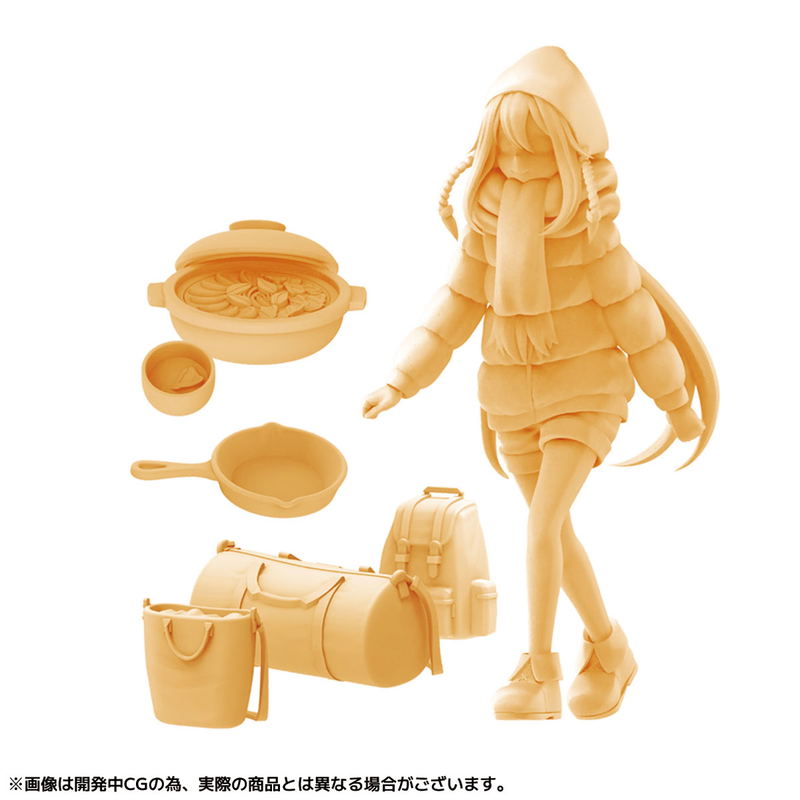 ARTPLA Yuru Camp 1/24 Scale Plastic Model Kit Box Ver. (Set of 6 Packs) image 26