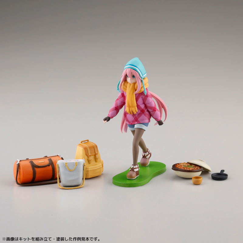 ARTPLA Yuru Camp 1/24 Scale Plastic Model Kit Box Ver. (Set of 6 Packs) image 3