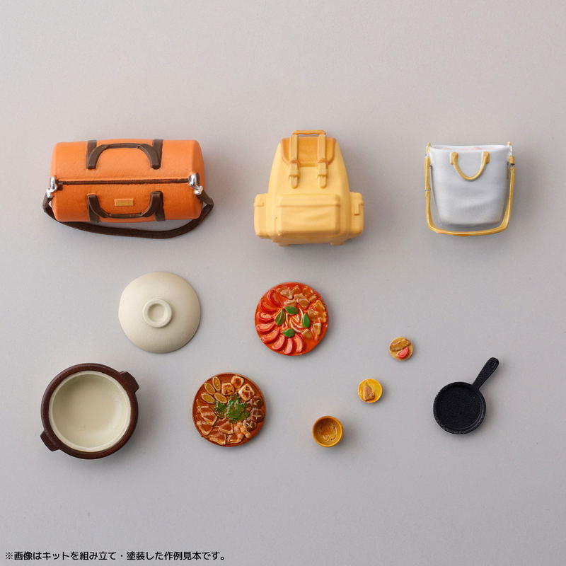 ARTPLA Yuru Camp 1/24 Scale Plastic Model Kit Box Ver. (Set of 6 Packs) image 5