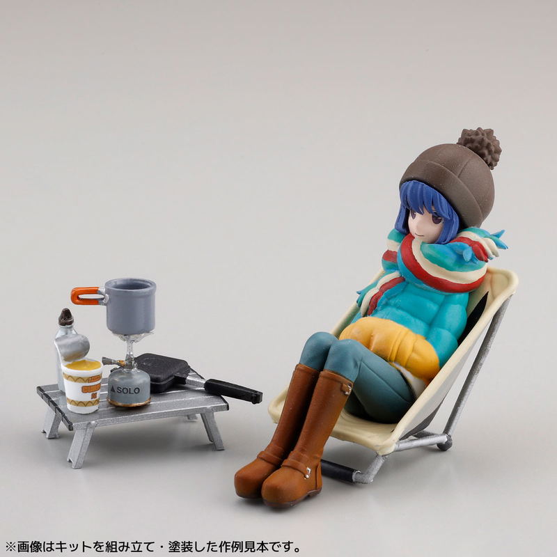 ARTPLA Yuru Camp 1/24 Scale Plastic Model Kit Box Ver. (Set of 6 Packs) image 8