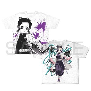 Demon Slayer: Kimetsu No Yaiba - Kocho Shinobu Double-sided Full Graphic T-shirt (M Size)_