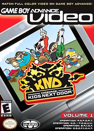 Game Boy Advance Video: Codename: Kids Next Door - Volume 1_