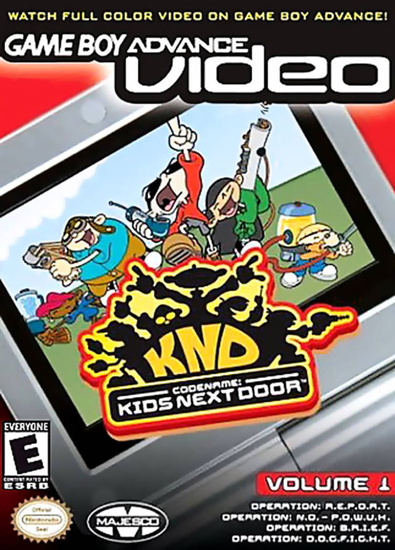 Game Boy Advance Video: Codename: Kids Next Door Volume for