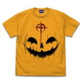 Mobile Suit Gundam: Hathaway's Flash - Pumpkin Mask Face T-Shirt Gold (L Size) thumbnail 1