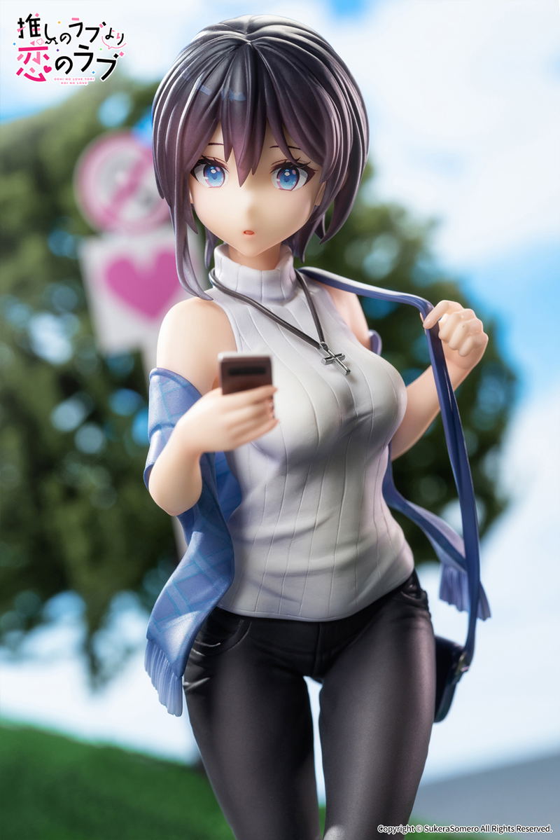 OshiRabu Waifus Over Husbandos 1/7 Scale Pre-Painted Figure: Akuru Hayahoshi image 10