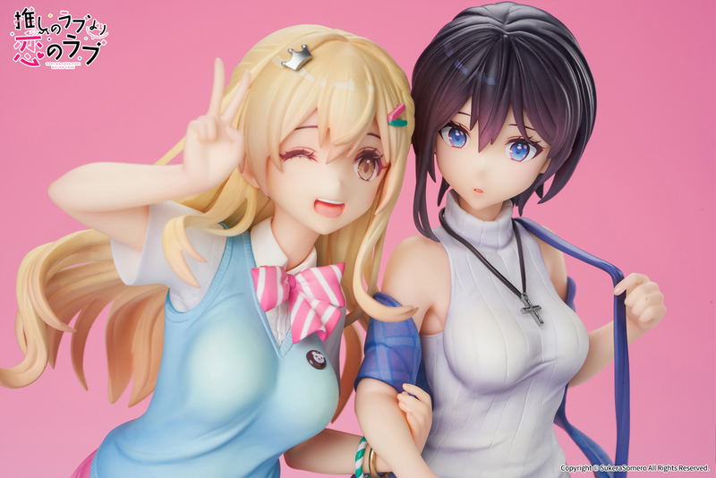 OshiRabu Waifus Over Husbandos 1/7 Scale Pre-Painted Figure: Ren Furutachi & Akuru Hayahoshi image 4