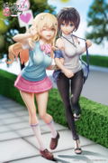 OshiRabu Waifus Over Husbandos 1/7 Scale Pre-Painted Figure: Ren Furutachi & Akuru Hayahoshi thumbnail 7
