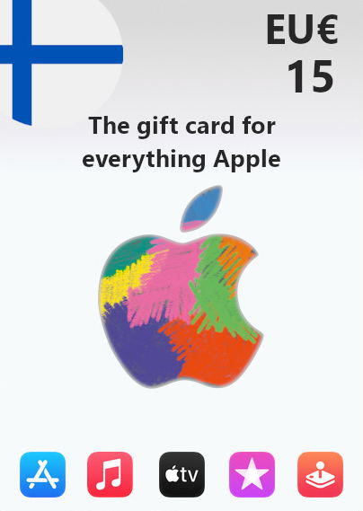 Apple Gift Card 15 EUR | Finland Account <span class="ext ext_digital">digital</span> image 1