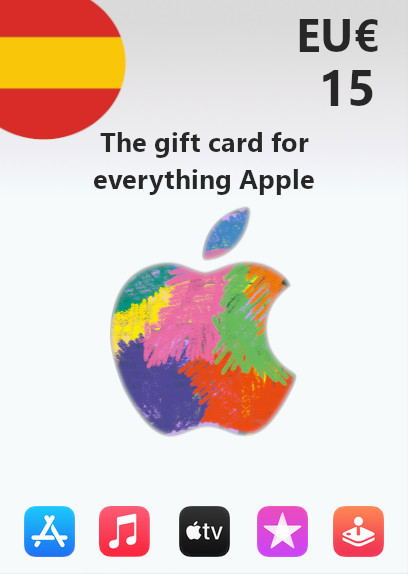 Apple Gift Card 15 EUR | Spain Account <span class="ext ext_digital">digital</span> image 1