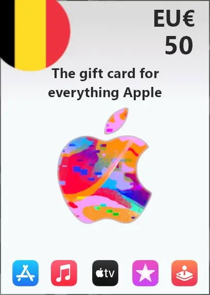Apple Gift Card 50 EUR | Belgium Account <span class="ext ext_digital">digital</span> image 1