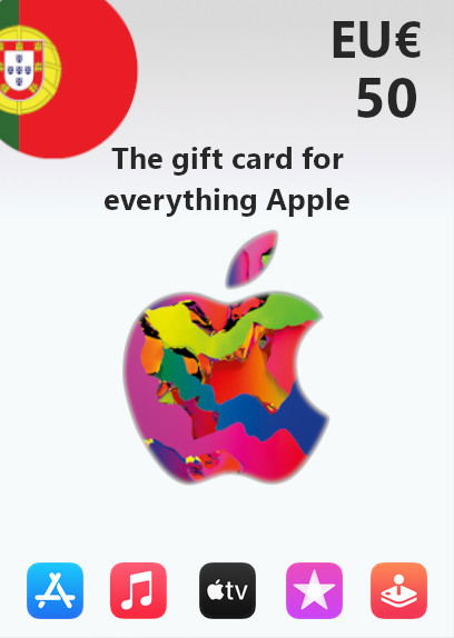 Apple Gift Card 50 EUR | Portugal Account <span class="ext ext_digital">digital</span> image 1