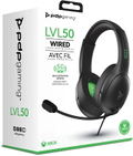 PDP Gaming LVL50 Wired Stereo Gaming Headset for Xbox One (Black) thumbnail 1