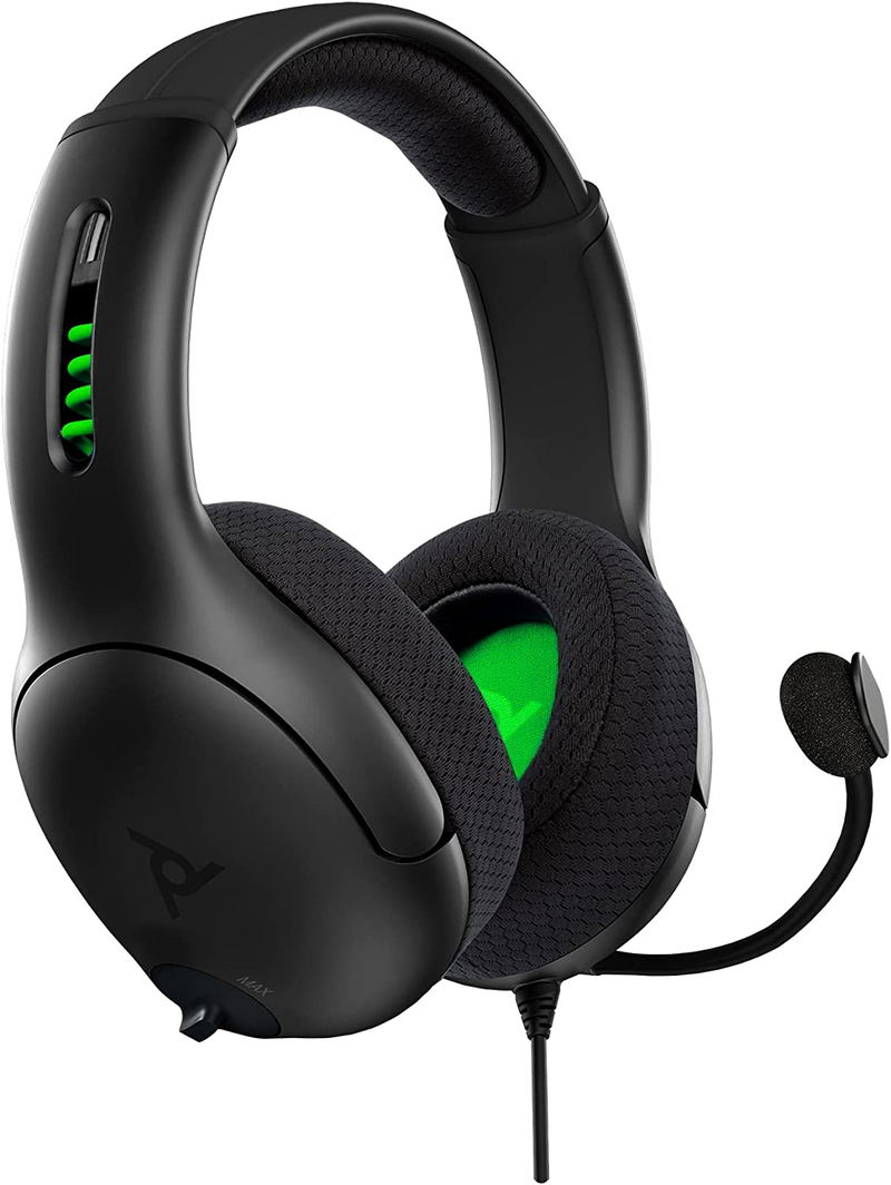 PDP Gaming LVL50 Wired Stereo Gaming Headset for Xbox One (Black) image 2
