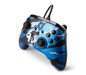 PowerA Enhanced Wired Controller for Xbox Series X|S (Metallic Blue Camo)