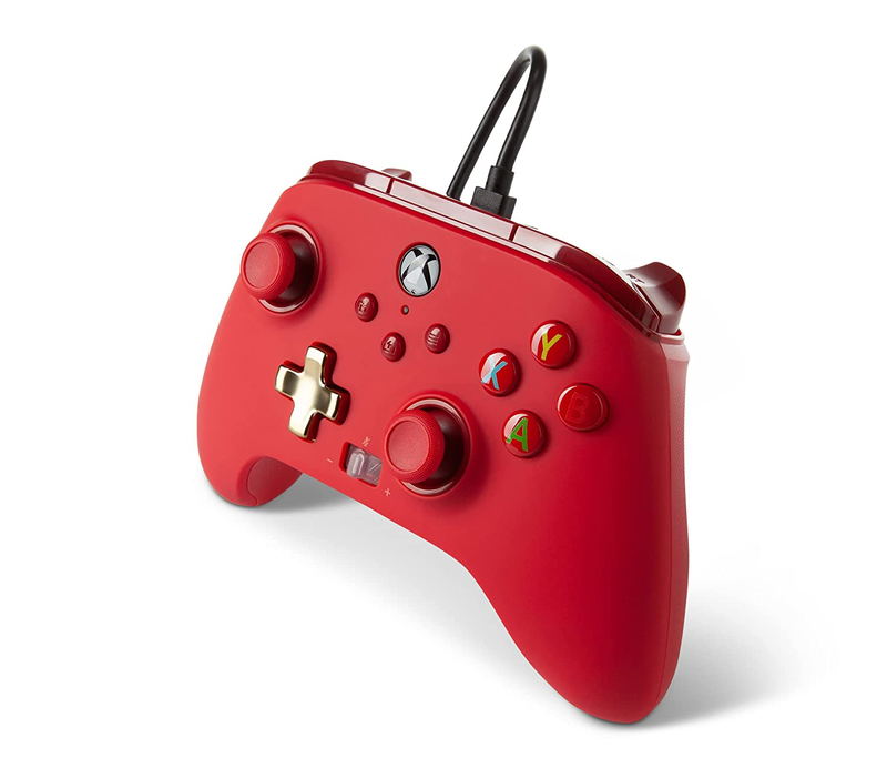 PowerA Enhanced Wired Controller for Xbox Series X|S (Red) image 3