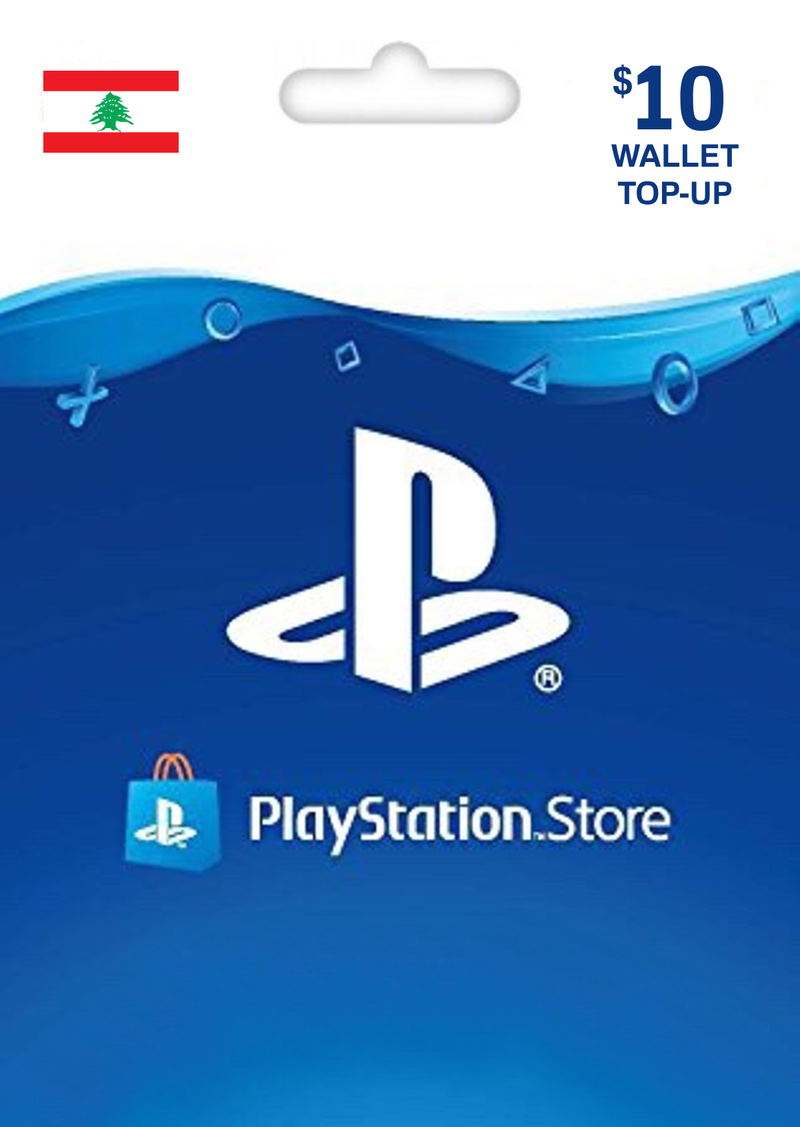 PSN Card 10 USD | Playstation Network Lebanon <span class="ext ext_digital">digital</span> image 1