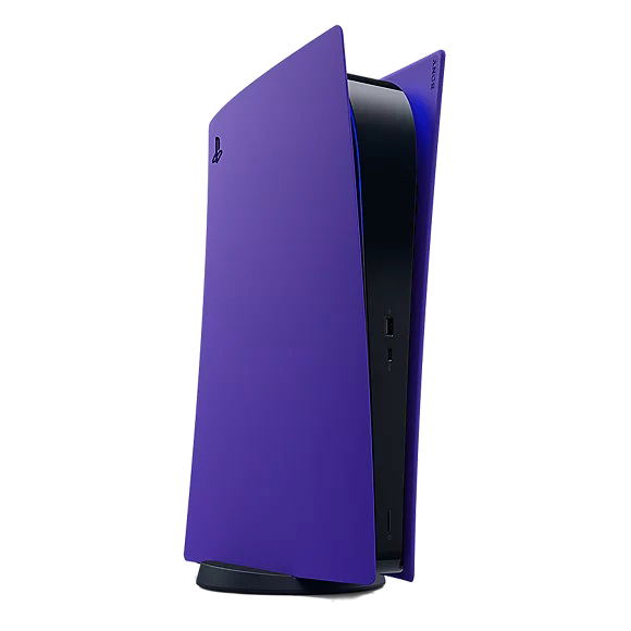 PS5 Digital Edition Console Covers (Galactic Purple) for