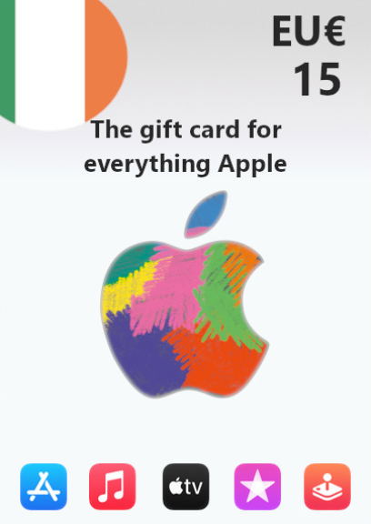 Apple Gift Card 15 EUR | Ireland Account <span class="ext ext_digital">digital</span> image 1