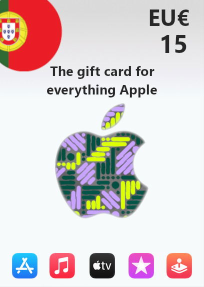 Apple Gift Card 15 EUR | Portugal Account <span class="ext ext_digital">digital</span> image 1