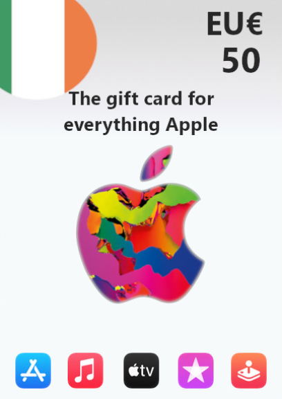 Apple Gift Card 50 EUR | Ireland Account <span class="ext ext_digital">digital</span> image 1