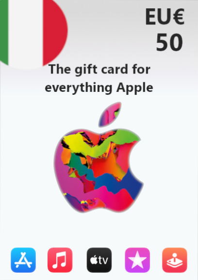 Apple Gift Card 50 EUR | Italy Account <span class="ext ext_digital">digital</span> image 1