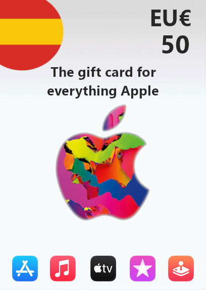 Apple Gift Card 50 EUR | Spain Account <span class="ext ext_digital">digital</span> image 1