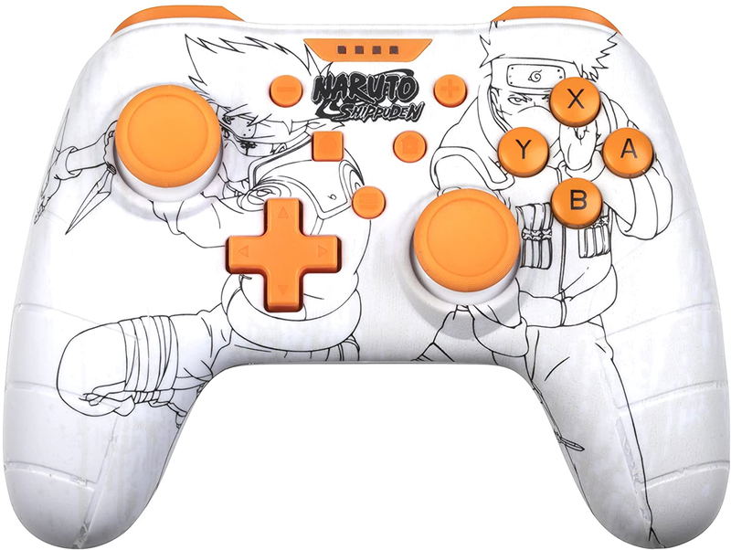 Konix Naruto Switch Wired Controller for Nintendo Switch (White) image 1
