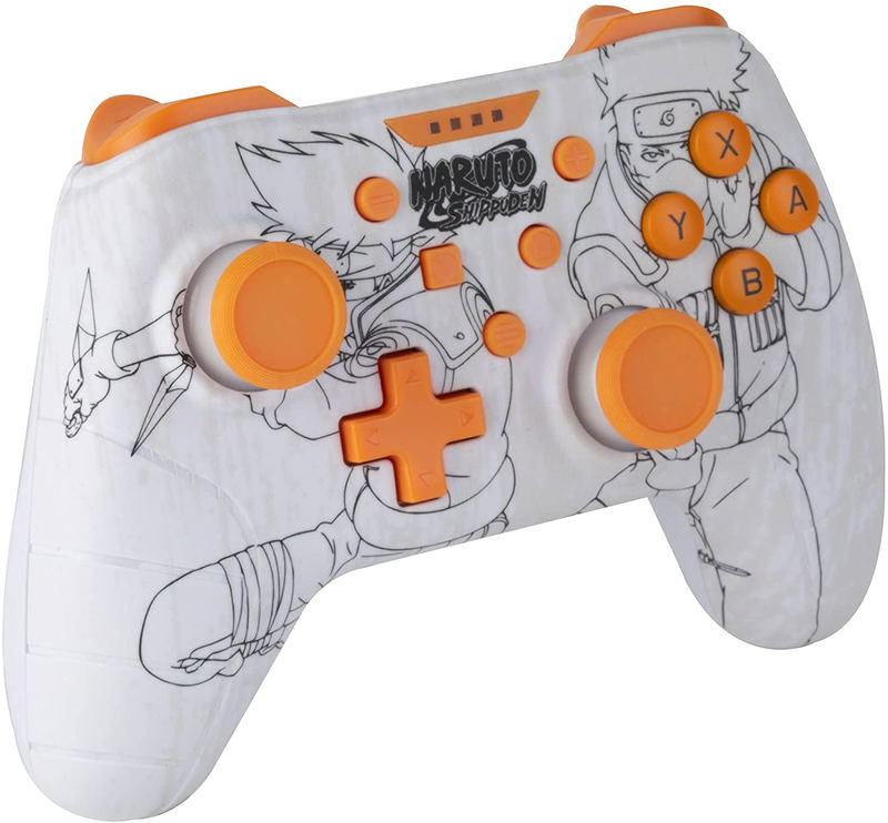 Konix Naruto Switch Wired Controller for Nintendo Switch (White) image 2