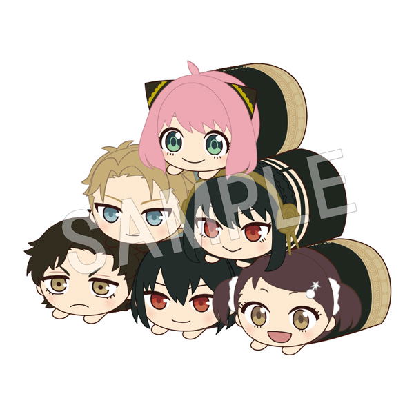 Spy x Family Mochikororin Plush Mascot (Set of 6 Pieces) image 1