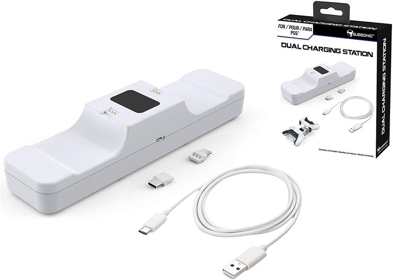 Dual Charging Station for DualSense Wireless Controller (White) image 3