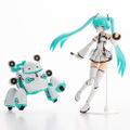 Frame Arms Girl Frame Music Girl Plastic Model Kit: Hatsune Miku (MARUTTOYS Ver.) with TAMOTU (Miku Ver.) thumbnail 12