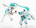 Frame Arms Girl Frame Music Girl Plastic Model Kit: Hatsune Miku (MARUTTOYS Ver.) with TAMOTU (Miku Ver.) thumbnail 15