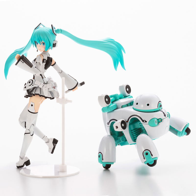 Frame Arms Girl Frame Music Girl Plastic Model Kit: Hatsune Miku (MARUTTOYS Ver.) with TAMOTU (Miku Ver.) image 17
