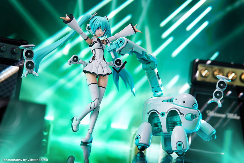 Frame Arms Girl Frame Music Girl Plastic Model Kit: Hatsune Miku (MARUTTOYS Ver.) with TAMOTU (Miku Ver.) image 21
