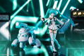 Frame Arms Girl Frame Music Girl Plastic Model Kit: Hatsune Miku (MARUTTOYS Ver.) with TAMOTU (Miku Ver.) thumbnail 23
