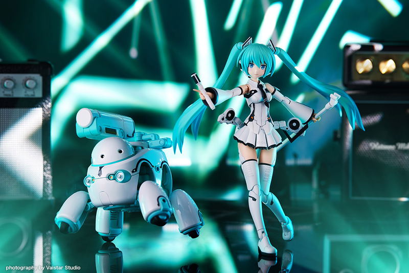 Frame Arms Girl Frame Music Girl Plastic Model Kit: Hatsune Miku (MARUTTOYS Ver.) with TAMOTU (Miku Ver.) image 23